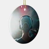 DJ Themed, Ansicht hinter DJ-Stand mit den Keramikornament (Rechts)