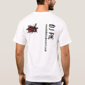 DJ-Torten-hardcore HIH T-Shirt (Rückseite)