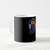 DJ turn the music up Kaffeetasse (Vorderseite Links)