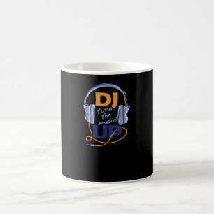 DJ turn the music up Kaffeetasse