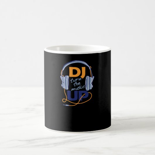 DJ turn the music up Kaffeetasse (Mittel)