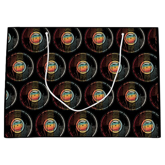 DJ-Turntable für Vinyl-Hörer Große Geschenktüte (Vorderseite)