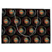 DJ-Turntable für Vinyl-Hörer Große Geschenktüte (Rückseite)