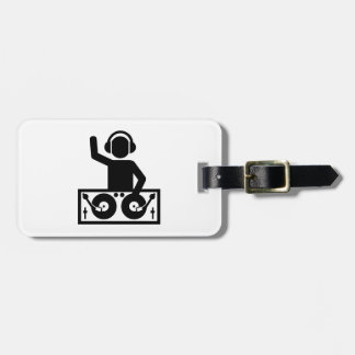 DJ-Turntable Gepäckanhänger
