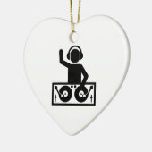 DJ-Turntable Keramikornament (Links)