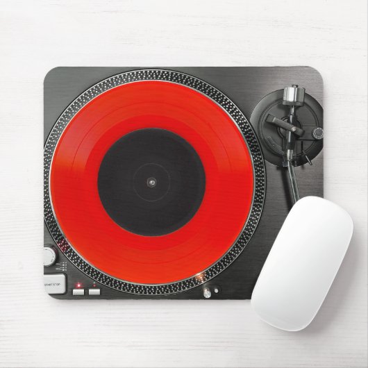 Dj Turntable Mousepad (Mit Mouse)
