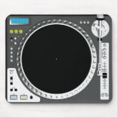 DJ Turntable Mousepad (Vorne)