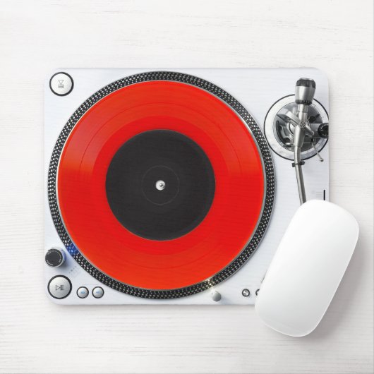 Dj Turntable Mousepad (Mit Mouse)