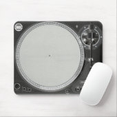 DJ Turntable Mousepad (Mit Mouse)