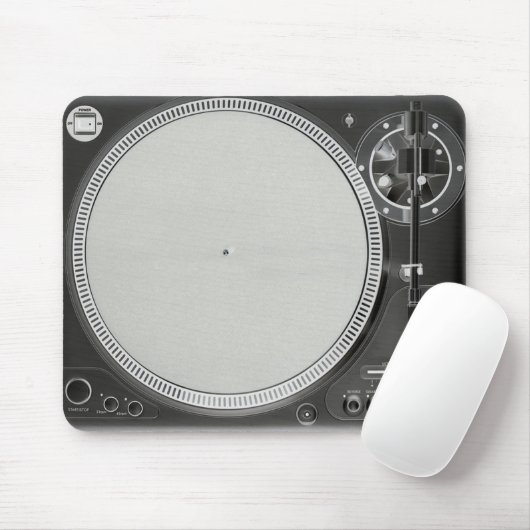 DJ Turntable Mousepad (Mit Mouse)