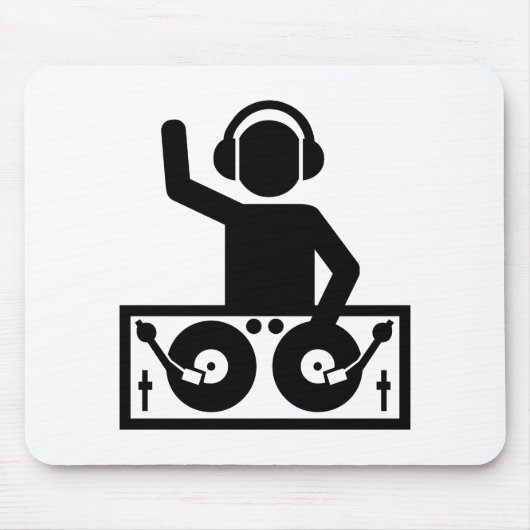 DJ-Turntable Mousepad (Vorne)