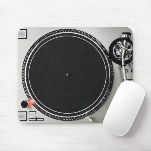 DJ Turntable Mousepad (Mit Mouse)