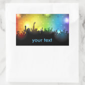 DJ Turntable Party Sticker (Tasche)