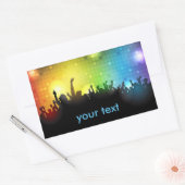 DJ Turntable Party Sticker (Umschlag)