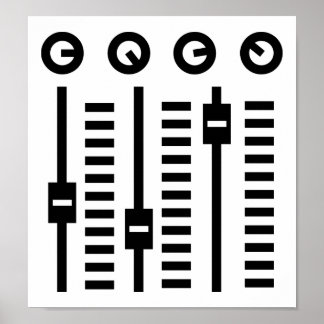 DJ-Turntable Poster