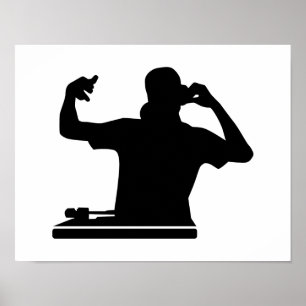 DJ-Turntable Poster