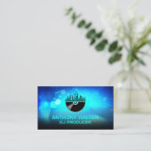 DJ-Turntable | Sound Equalizer | Erzeuger Visitenkarte (Stehend Vorderseite)