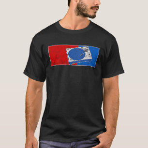 Dj Turntable Vinyl für DJs oder Musik T-Shirt