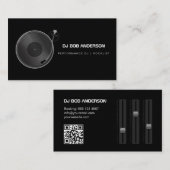DJ-Turntable Visitenkarte (Vorne/Hinten)