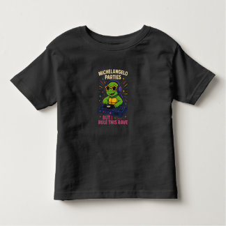 DJ Turtle Kleinkind T-shirt