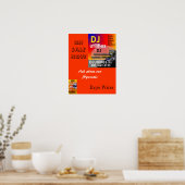 DJ Utilities Poster (Küche)