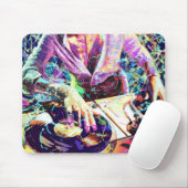 DJ-VEREIN-MÄDCHEN MOUSEPAD (Mit Mouse)