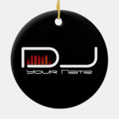 DJ-Verzierung Keramik Ornament (Hinten)