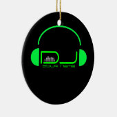 DJ-Verzierung Keramik Ornament (Rechts)