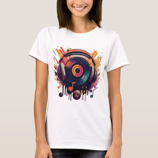 DJ Vibes Best T - Shirt Design (Vorderseite)