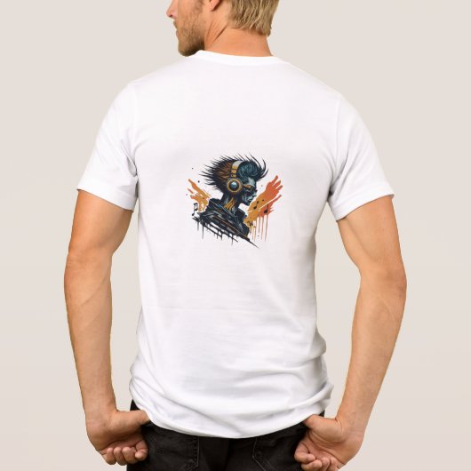 DJ Vibes T - Shirt Designs (Rückseite)