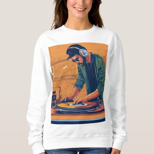 DJ Vibes Women's Sweatshirt (Vorderseite)