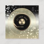 DJ VinJ Platte Player Visitenkarte (Vorderseite)