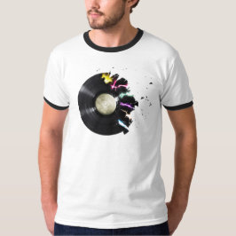 dj vinyl explosion T-Shirt