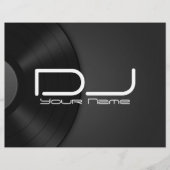 DJ Vinyl Flyer (Vorne)