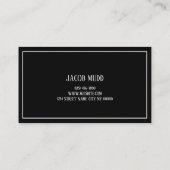 DJ Vinyl Record , Recording Studio Music Shop Visitenkarte (Rückseite)