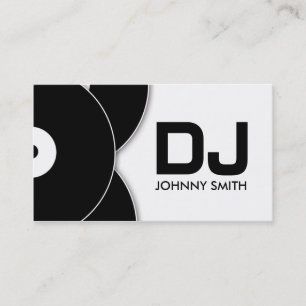 DJ-Vinyl-Schallplatten-Musik-Geschäftskarte Visitenkarte