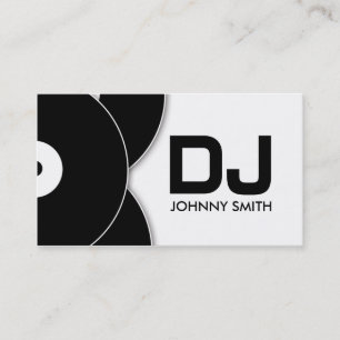 DJ-Vinyl-Schallplatten-Musik-Geschäftskarte Visitenkarte