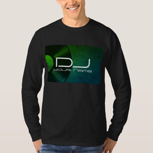 DJ VINYL Sweatshirt T-Shirt (Vorderseite)