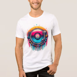 DJ Vinyl Vibes Tri-Blend Shirt