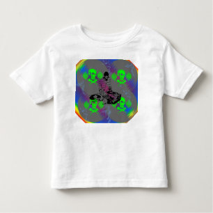 DJ-Vinylspinner Kleinkind T-shirt