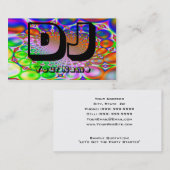 DJ VISITENKARTE (Vorne/Hinten)