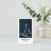 DJ VISITENKARTE (Stehend Vorderseite)