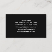 DJ VISITENKARTE (Rückseite)