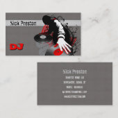 DJ VISITENKARTE (Vorne/Hinten)