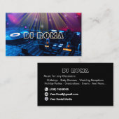 DJ VISITENKARTE (Vorne/Hinten)