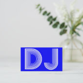 DJ VISITENKARTE (Stehend Vorderseite)
