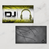 DJ-Visitenkarte - kundengerecht Visitenkarte (Vorne/Hinten)