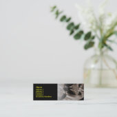 DJ-Visitenkarte Mini Visitenkarte (Stehend Vorderseite)