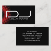 DJ-Visitenkarte Visitenkarte (Vorne/Hinten)