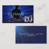 DJ-Visitenkarte Visitenkarte (Vorne/Hinten)